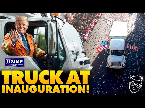 You are currently viewing Trump’s Iconic Garbage Truck Appearance at Inauguration Sparks Buzz