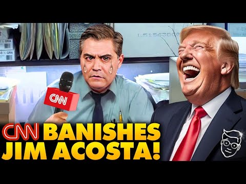 You are currently viewing Acosta’s Humiliation: CNN Dumps Him to Midnight Slot Amid Trump Curse