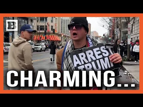 You are currently viewing Leftist Shocks D.C. with Obscene Tirade Against MAGA Supporters!