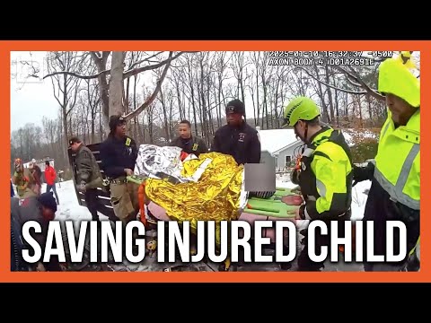You are currently viewing Heroic First Responders Rescue Injured Child from Snowy Embankment!