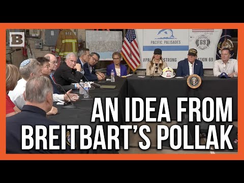 You are currently viewing Trump Praises Breitbart’s Joel Pollak for Bold L.A. Fire Relief Ideas!