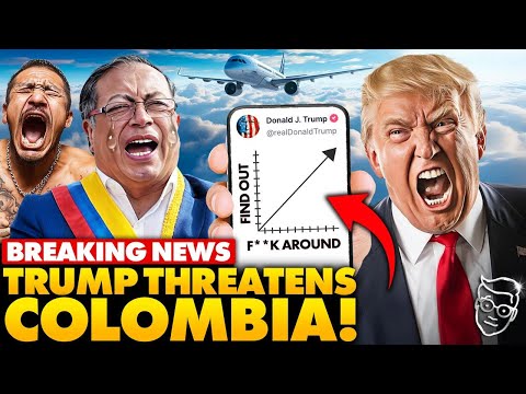 You are currently viewing Trump Slams Colombian Leader Over Criminal Deportation Chaos