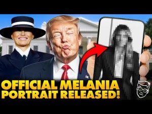Read more about the article Melania’s New Portrait Sparks Controversy with Hidden Message