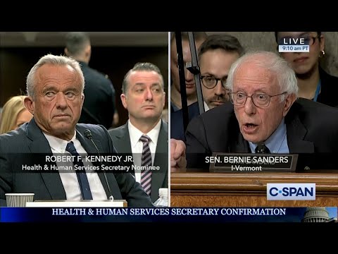 You are currently viewing Bernie Sanders Goes Off Script at RFK Jr.’s Confirmation Hearing