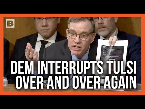 You are currently viewing Democrat Senator’s Rude Interruption Leaves Tulsi Stunned at Hearing!
