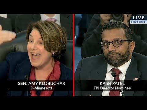 You are currently viewing Kash Patel Puts Amy Klobuchar on the Hot Seat at Confirmation Hearing