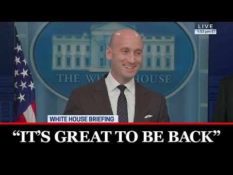 You are currently viewing Stephen Miller Returns to Press Briefing: Key Takeaways Revealed