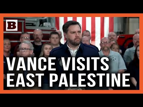 You are currently viewing Vance Stands Strong in East Palestine: We Won’t Forget Your Struggles!