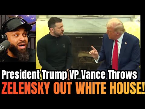 You are currently viewing Trump Boots Zelensky from White House in Shocking Oval Office Clash