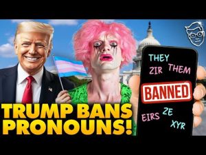 Read more about the article Trump Strikes: Bans Pronouns from Government Emails