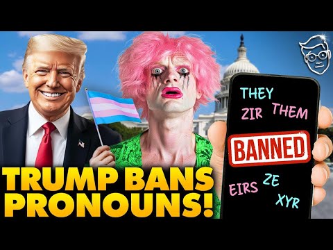 You are currently viewing Trump Strikes: Bans Pronouns from Government Emails