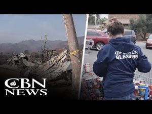 Read more about the article Operation Blessing Comes to the Rescue: LA Wildfire Survivors Get Hope!