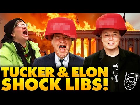 You are currently viewing Elon and Tucker’s Oval Office Move Leaves Liberals Fuming