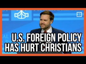 Read more about the article Vance Blasts U.S. Foreign Policy for Wiping Out Historic Christian Communities