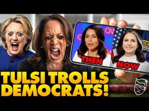 Read more about the article Tulsi’s Portrait Slams Dems with Secret Message Unveiled