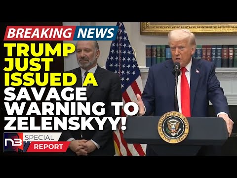 You are currently viewing Trump’s Brutally Honest Warning to Zelenskyy Raises Eyebrows Everywhere