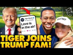 Read more about the article Tiger Woods Joins Trump Family, Sparks Major Buzz