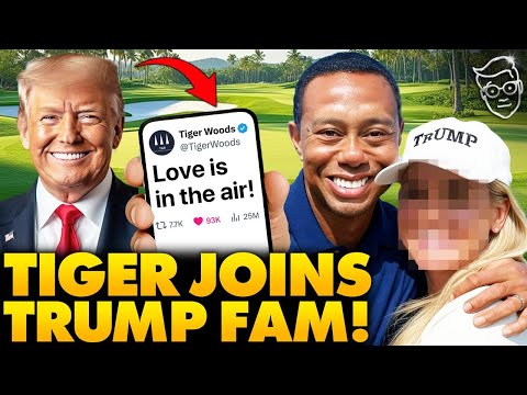 You are currently viewing Tiger Woods Joins Trump Family, Sparks Major Buzz