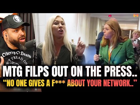 You are currently viewing Marjorie Taylor Greene Obliterates Journalist Over Signal Text Claims