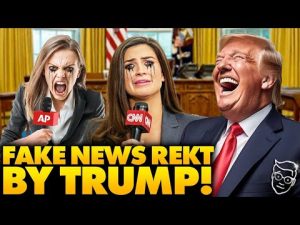 Read more about the article CNN Reporter Cries as Trump Roasts Her; Oval Office Erupts