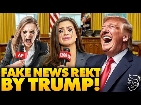You are currently viewing CNN Reporter Cries as Trump Roasts Her; Oval Office Erupts