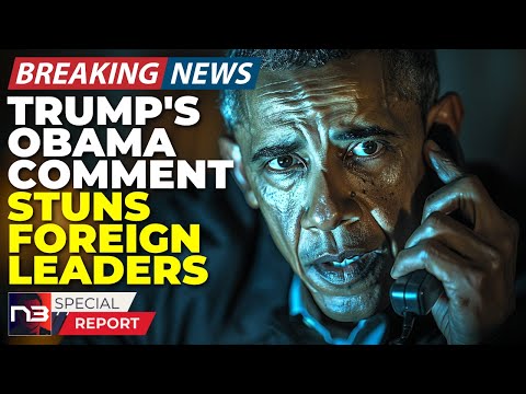 You are currently viewing Trump’s Bold Words on Obama Spark Praise from Global Leaders