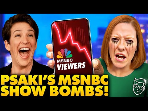 You are currently viewing MSNBC Crumbles as Psaki Takes Over Maddow’s Slot