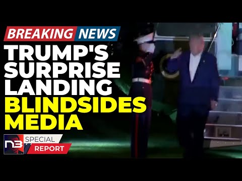 You are currently viewing Trump’s Shock Return to White House Leaves Media in Disarray