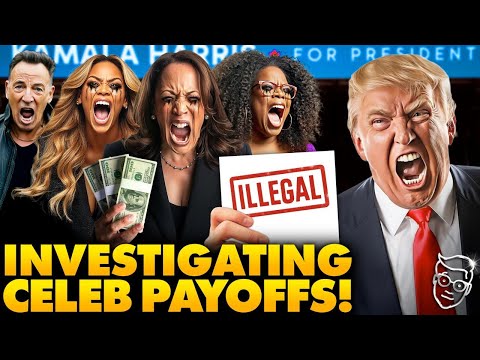 You are currently viewing Hollywood Panics: Trump Targets Kamala’s Celebrity Pay Scandal