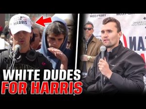 Read more about the article Charlie Calls Out Student for Wearing Kamala Hat Amid MAGA Rally