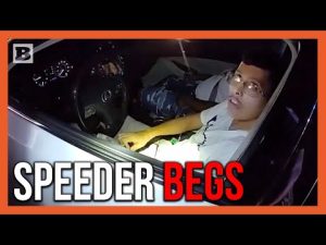 Read more about the article Man Pleads for Mercy as Speeding Driver Hits 110mph in Wild Chase!