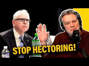 Read more about the article Tampon Tim Walz Stumbles on Simple Question: What is a Woman?