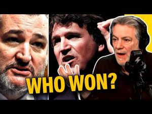 Read more about the article Tucker Carlson Takes on Ted Cruz in Heated Interview Showdown