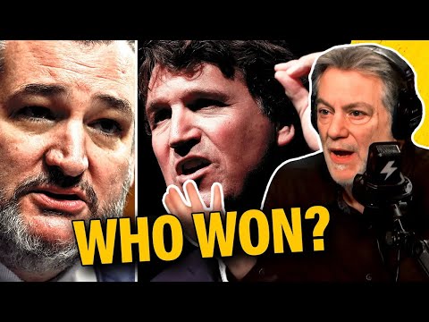You are currently viewing Tucker Carlson Takes on Ted Cruz in Heated Interview Showdown