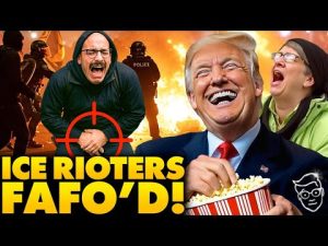 Read more about the article Trump’s Bold Move: ICE Takes Down Antifa Riot with Precision Shots