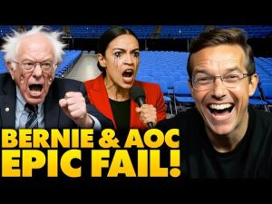 Read more about the article Embarrassing Flop: Bernie & AOC Face Empty Texas Arena