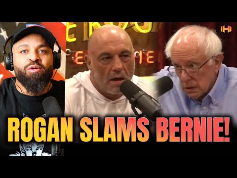 You are currently viewing Bernie Sanders Cringes on Joe Rogan Podcast While Defending Democrats