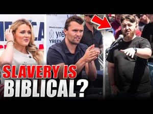 Read more about the article Charlie Kirk Delivers Stunning Take on Atheist Views of Biblical Slavery