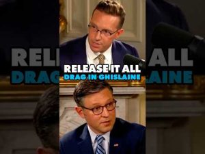 Read more about the article Speaker Johnson Takes Bold Steps: Demands Ghislaine Maxwell Testify