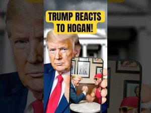 Read more about the article Trump’s Surprising Farewell to Hulk Hogan Revealed