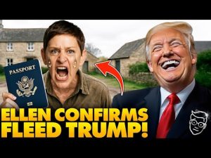 Read more about the article Ellen Flees America, Blames Trump: Internet Celebrates Departure