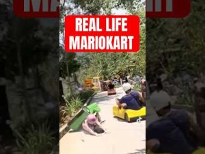 Read more about the article Experience Real-Life Mario Kart Mayhem on the Streets