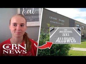 Read more about the article Teen Takes Stand: School Faces Ultimatum Over Bible Verse Ban!