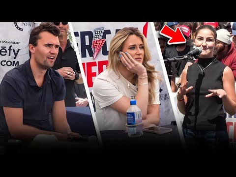 You are currently viewing Woman Stunned as Riley Gaines and Charlie Kirk Unveil the Truth