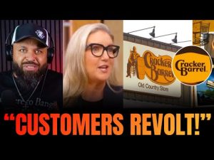 Read more about the article Cracker Barrel Shares Plunge Amid Backlash Over Woke CEO Rebrand