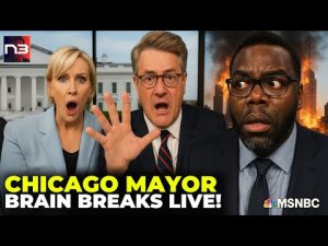 Read more about the article Chicago Mayor Caught in Live TV Panic—Must-See Moment at 1:41