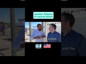 Read more about the article Speaker Johnson Visits Ancient Shiloh: A Journey Through History!