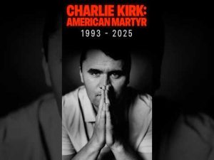 Read more about the article Conservative Icon Charlie Kirk Assassinated; A Turning Point?