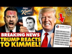 Read more about the article Trump Fires Back at Kimmel for Kirk Comment Cut