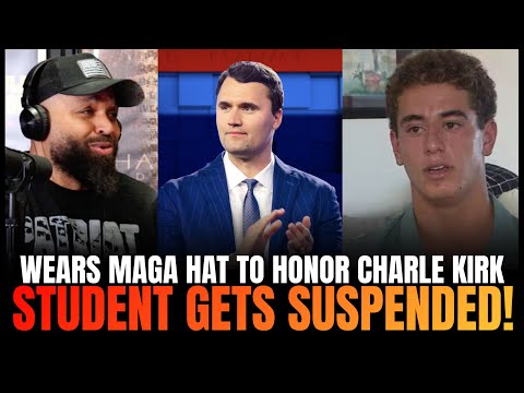 You are currently viewing Student Suspended for Wearing MAGA Hat to Honor Charlie Kirk